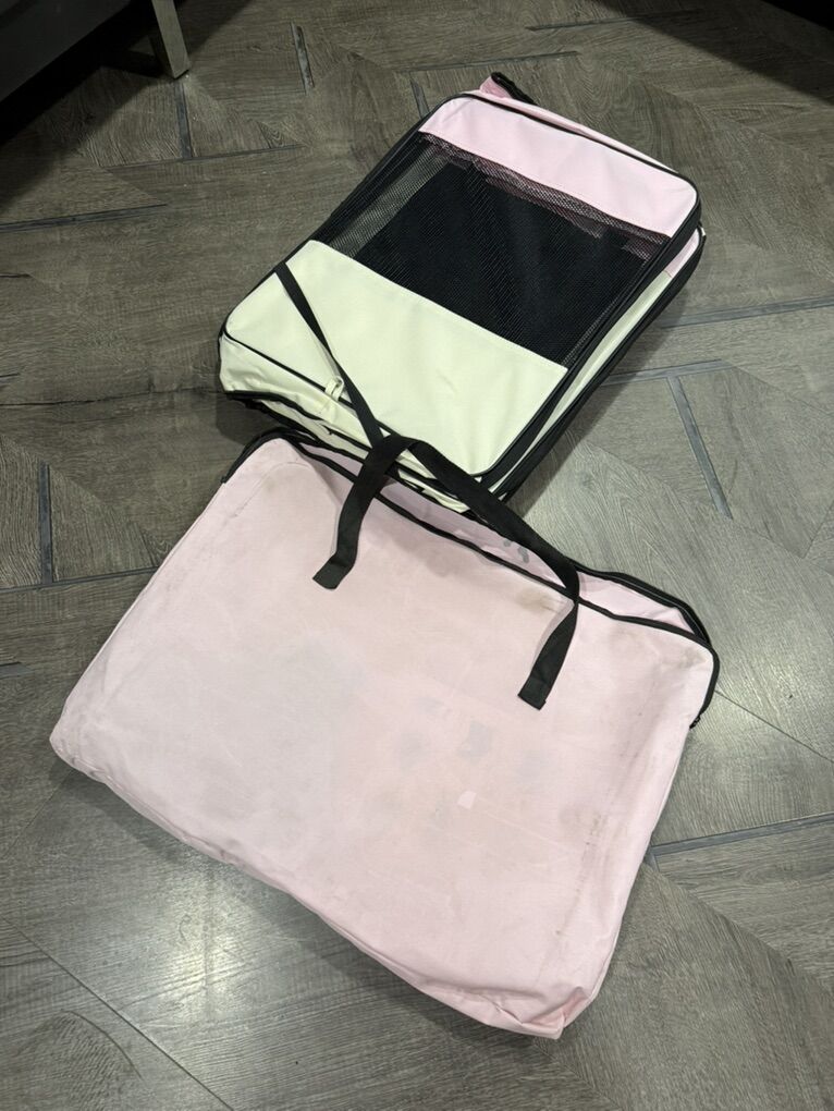 Jespet Soft-Sided Dog & Cat Playpen, Pink, 45-in