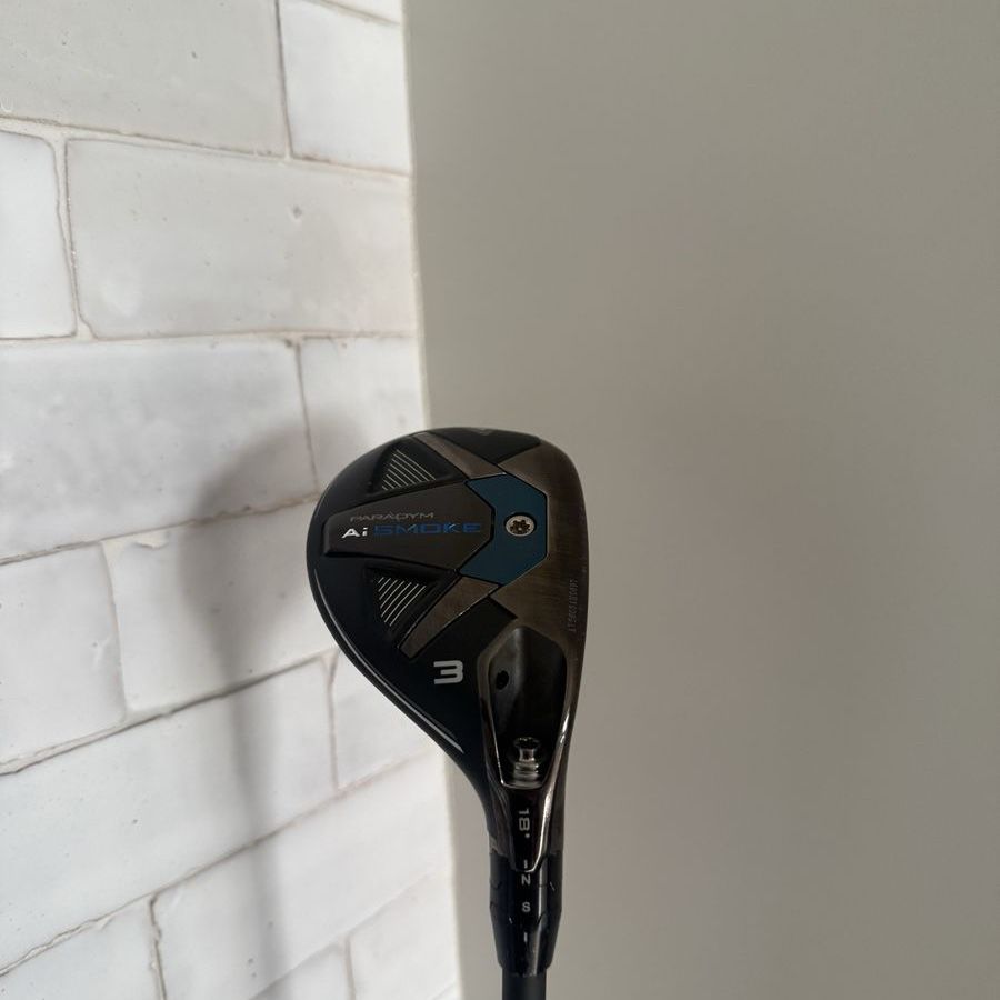 Callaway Paradym Ai Smoke 3 Hybrid 18 Degrees Adjustable