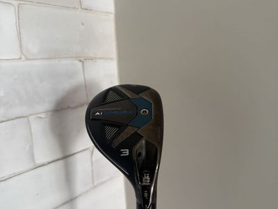 Callaway Paradym Ai Smoke 3 Hybrid 18 Degrees Adjustable