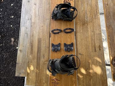 Splitboard Kit - Jones Hovercraft 152, Nitro x Spark SL Touring bindings (M), 2 sets of skins