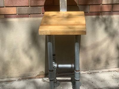5 Industrial Pipe Chairs - Handmade - $125 OBO