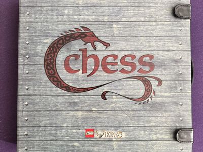 Vintage LEGO Viking Chess Set $150