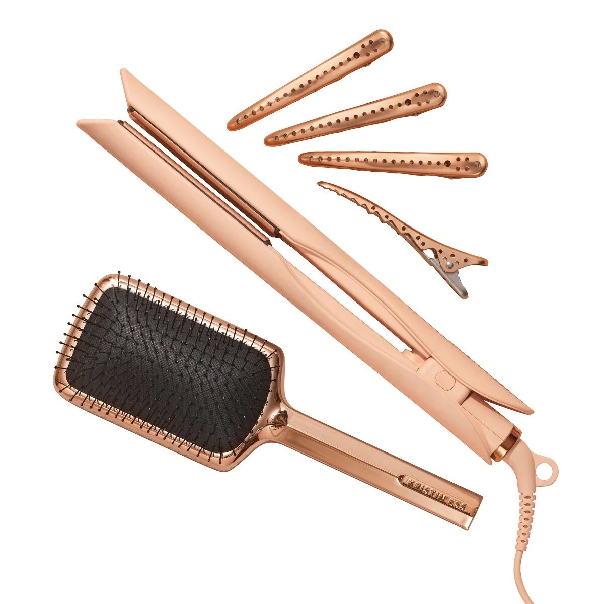 Kristin Ess KES0570 Hair Signature Styling Set 3-in-1 Ceramic Flat Iron 1898355 #103192