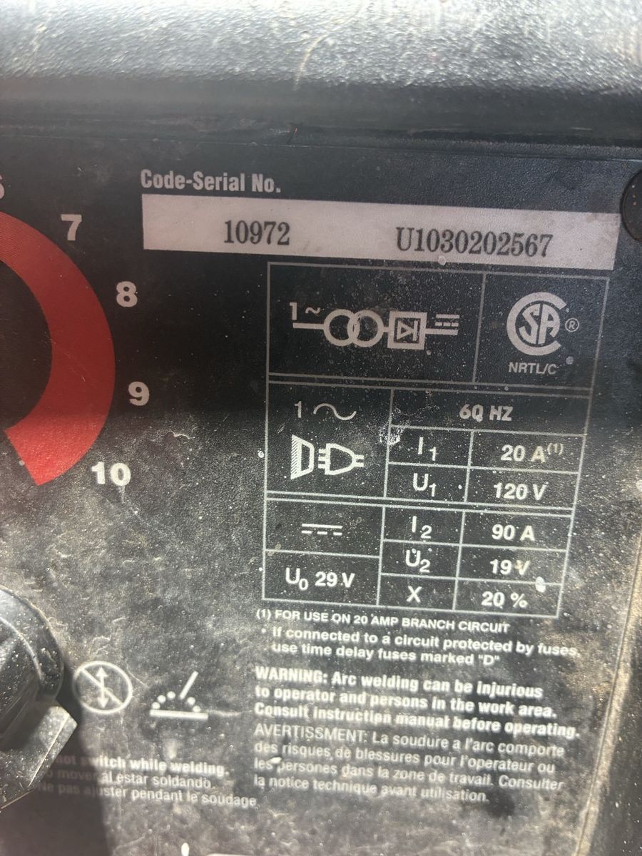 Lincoln mig  Welder 100 HD or a 3600HF or Parts
