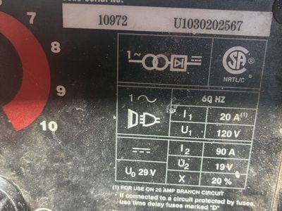 Lincoln mig Welder 100 HD or a 3600HF or Parts
