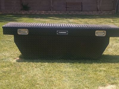 Husky Aluminum Deep Saddle toolbox