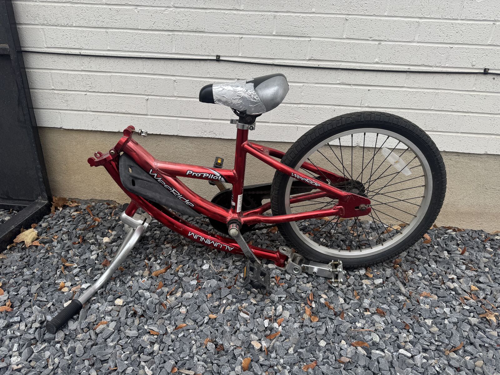 Wee Ride Pro Pilot tag along bike