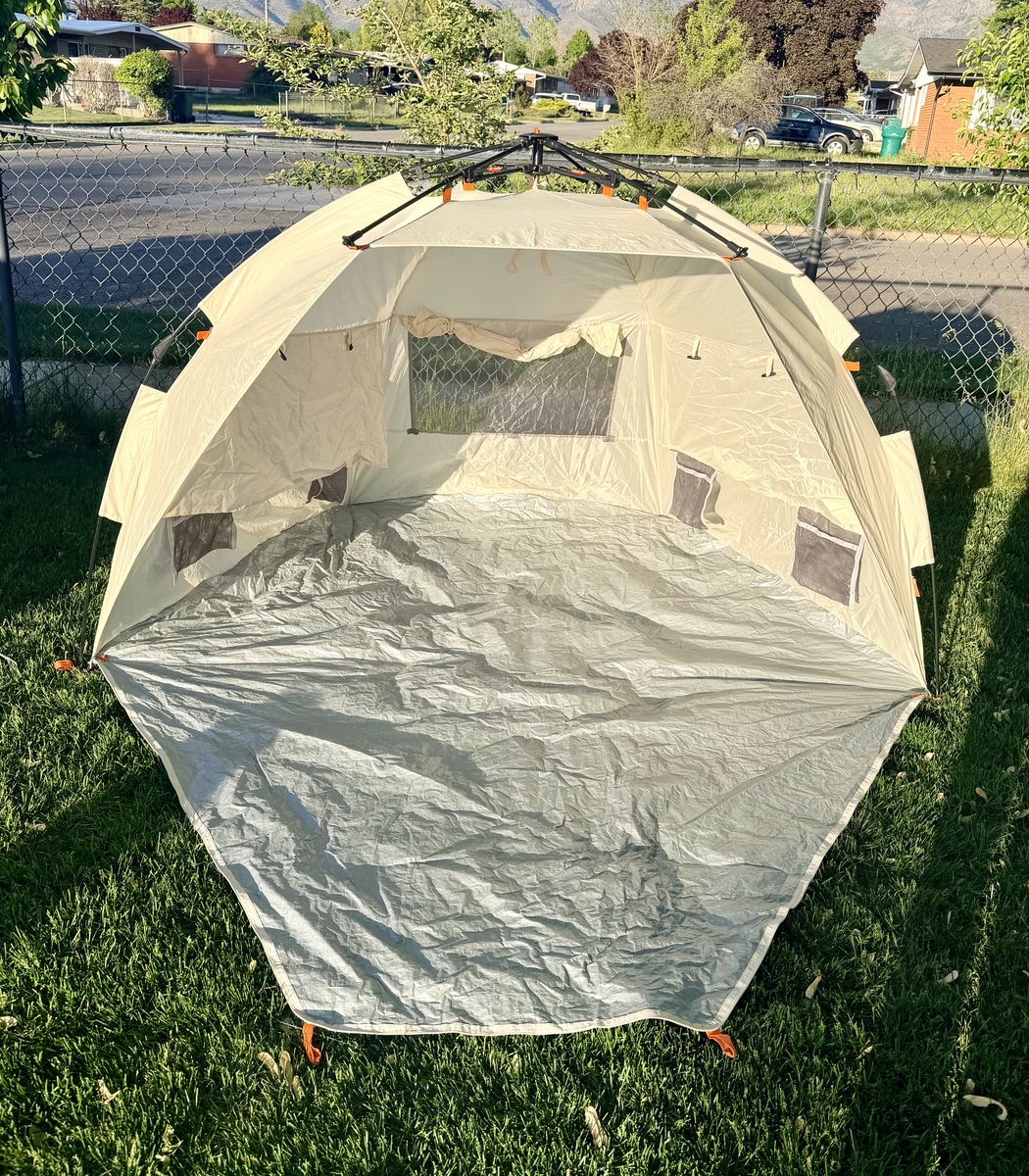 Pop Up Beach Tent Sun Shelter - Easy Set Up