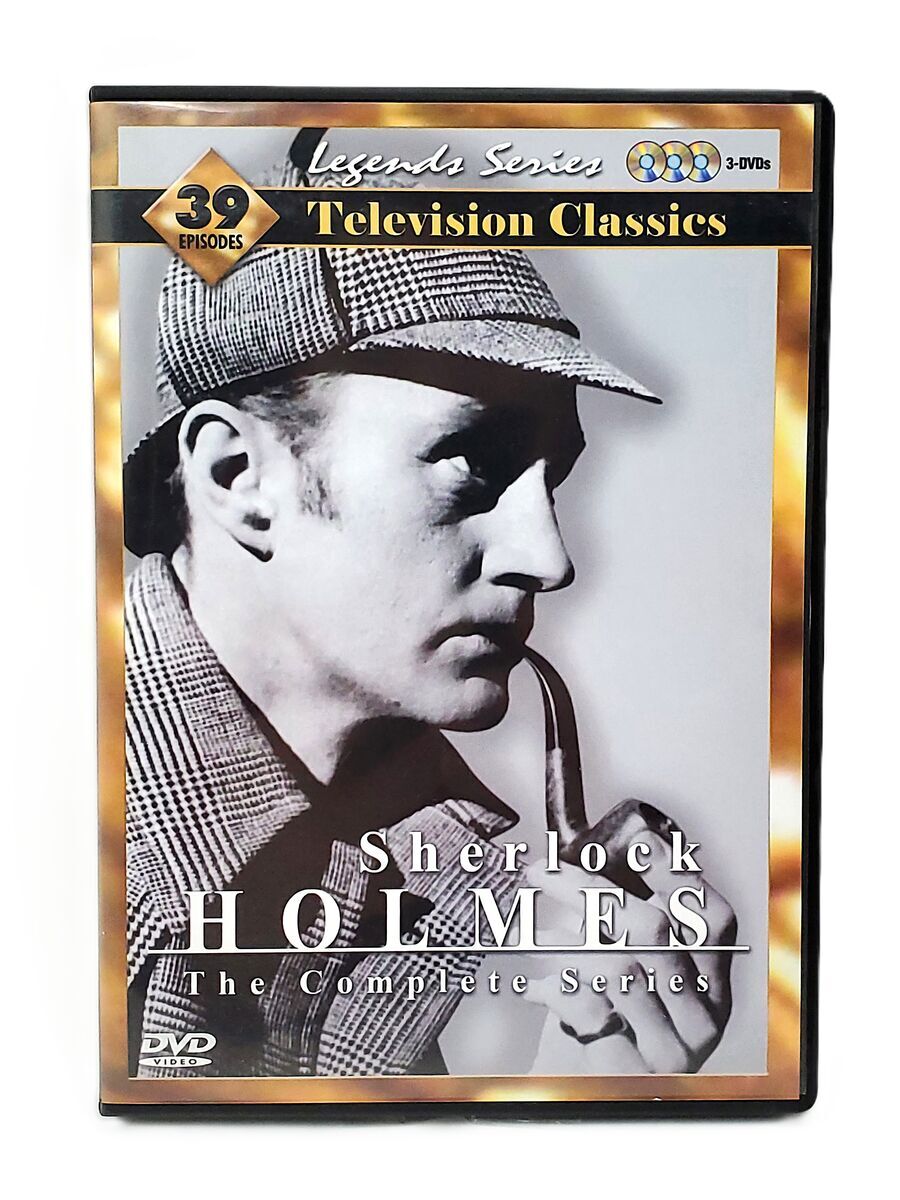 “Sherlock Holmes” The Complete Series (1954) – 3-Disc DVD Set (Ronald Howard)