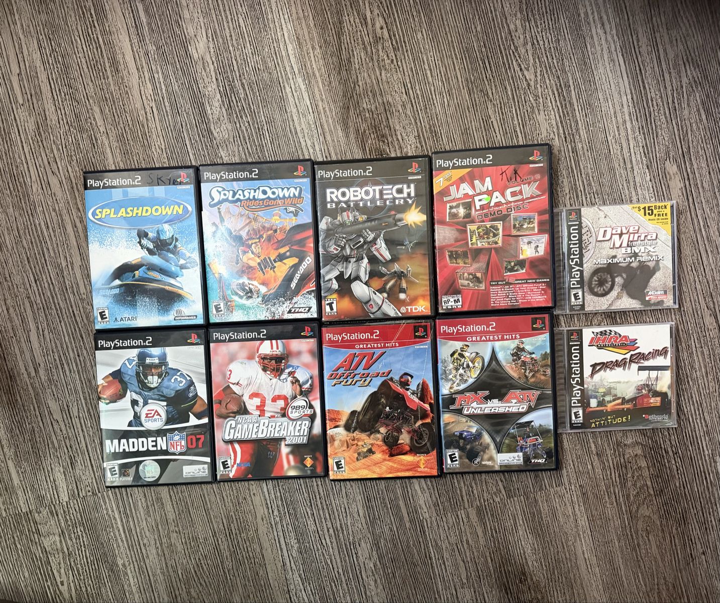 PlayStation 1 & 2 Games