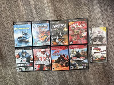 PlayStation 1 & 2 Games