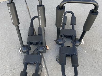 Kayak Roof Rack J-Bars (Pair) - Adjustable & Foldable