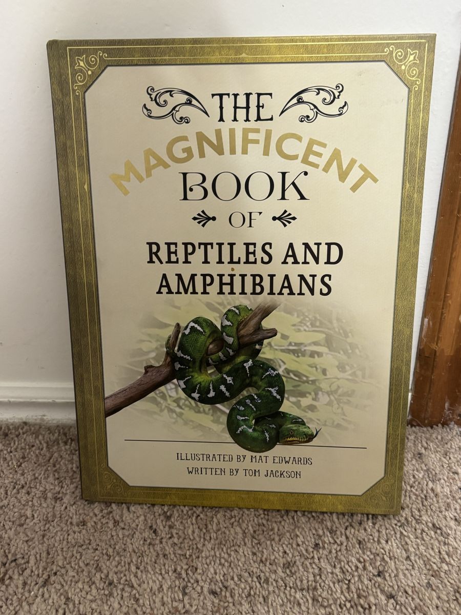 The Magnificent Book of Reptiles and Amphibians by Tom Jackson & Mat Edwards, Illustrated