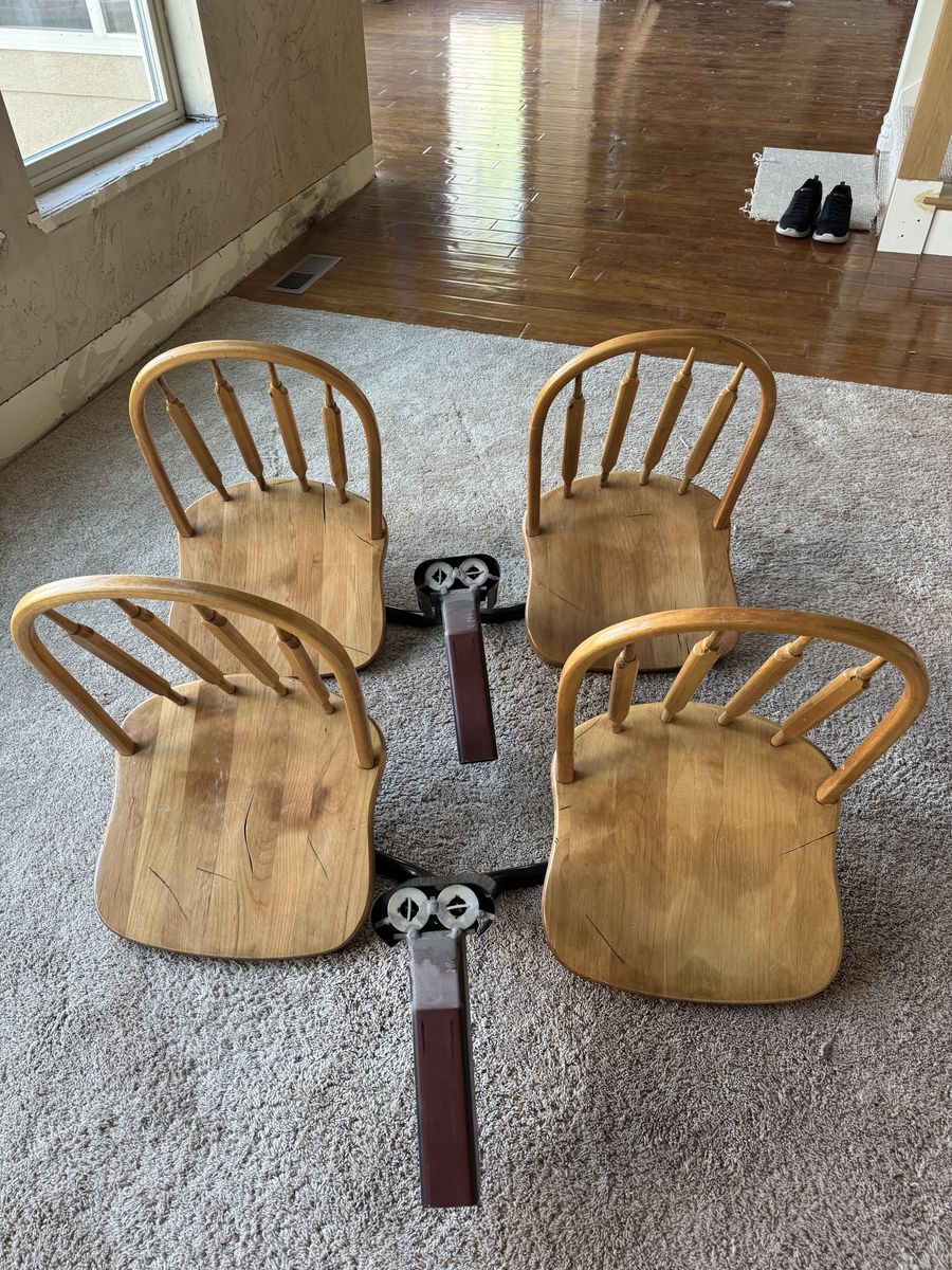 Swing-Out Island Seating System - Set of 4