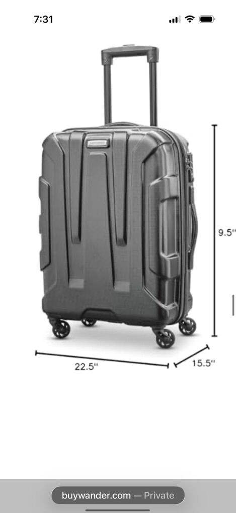 Samsonite Centric Hardside Carry-on