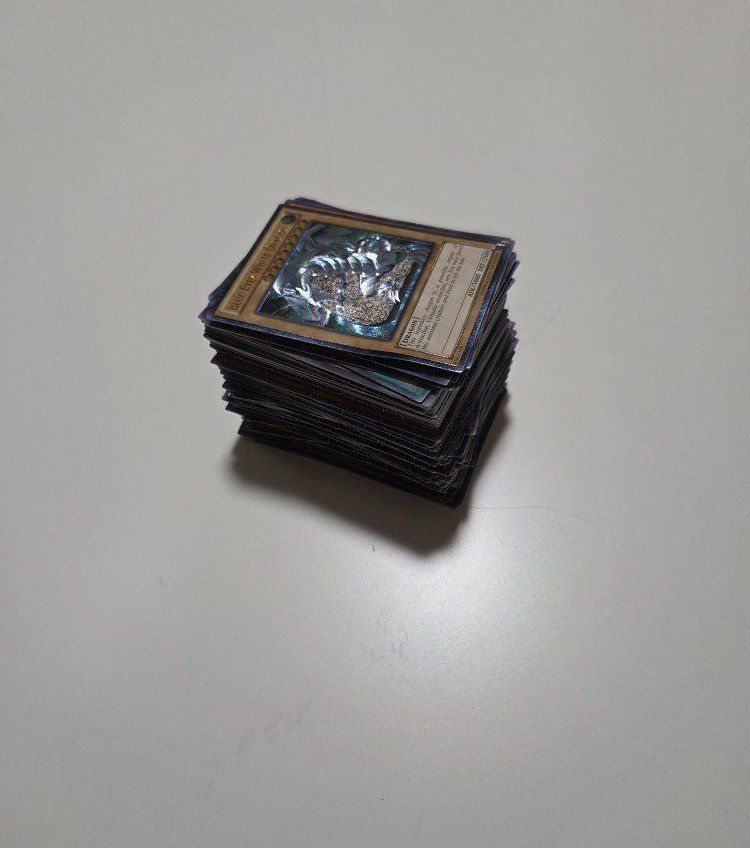 stack of yugioh cards lot