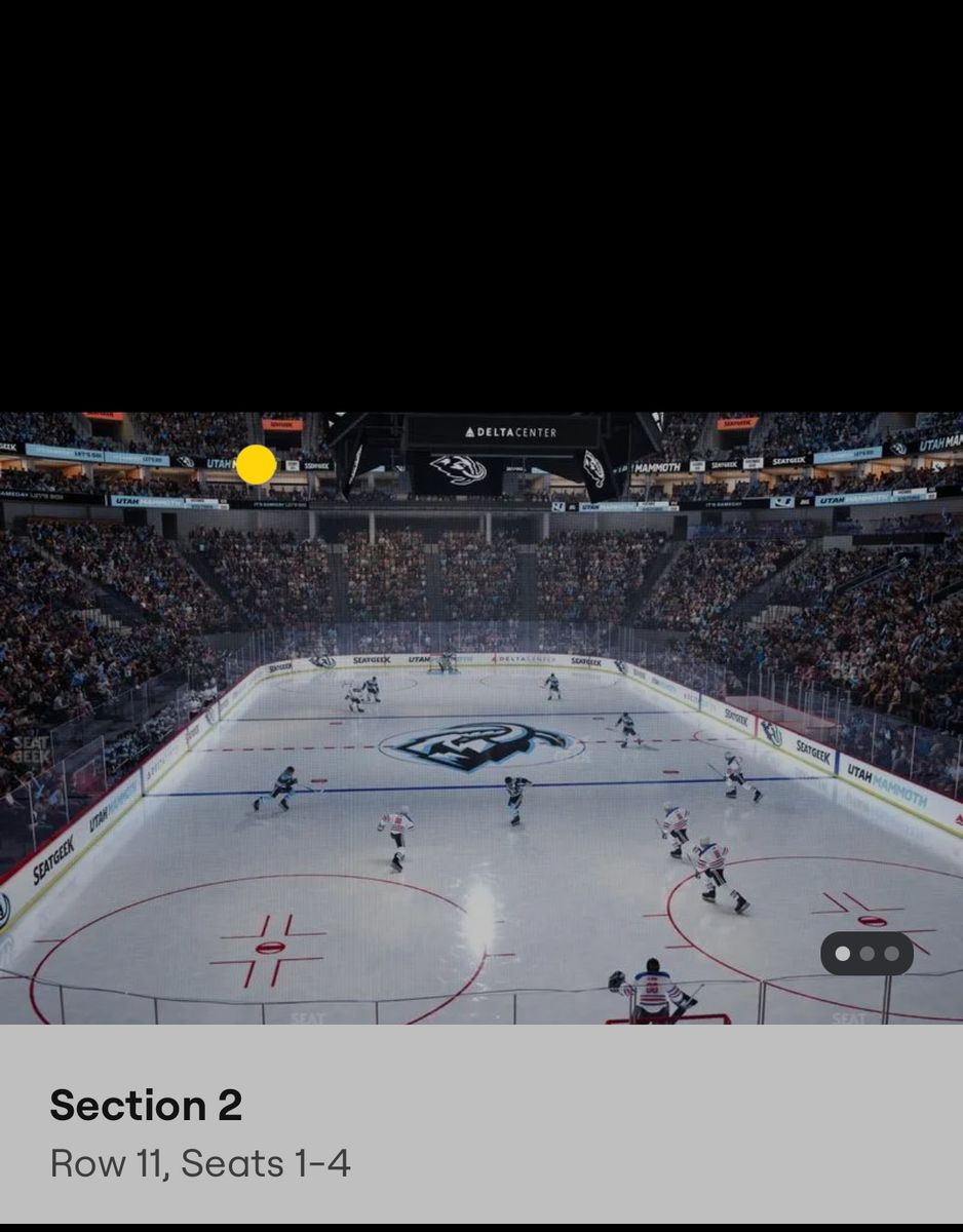 Mammoth Oilers ticket March 24