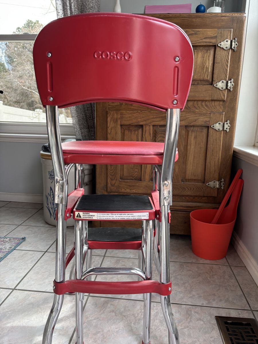 Cosco Retro Step Stool Chair