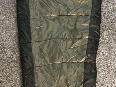 Coleman Heritage Sleeping Bag - Mummy Style, Olive Green/Black