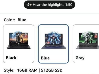 new laptop