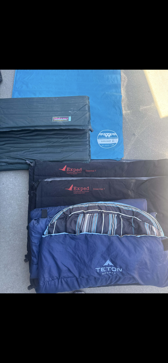 CAMPING SLEEP PADS 4 TO CHOOSE FROM