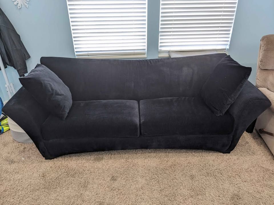 Dark Blue Couch