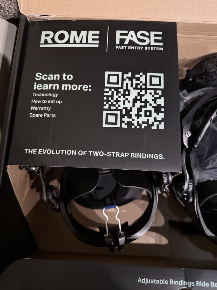 Katana AW FASE Snowboard Bindings M/L