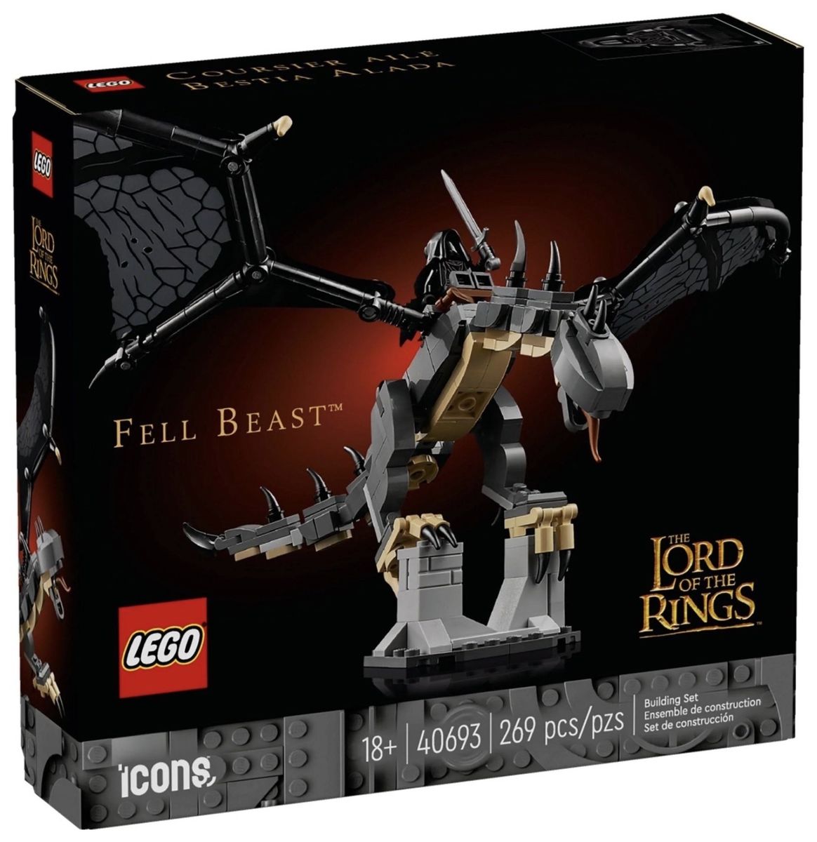 LEGO Icons Fell Beast 40693 - NEW