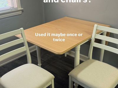 Kitchen table and chairs