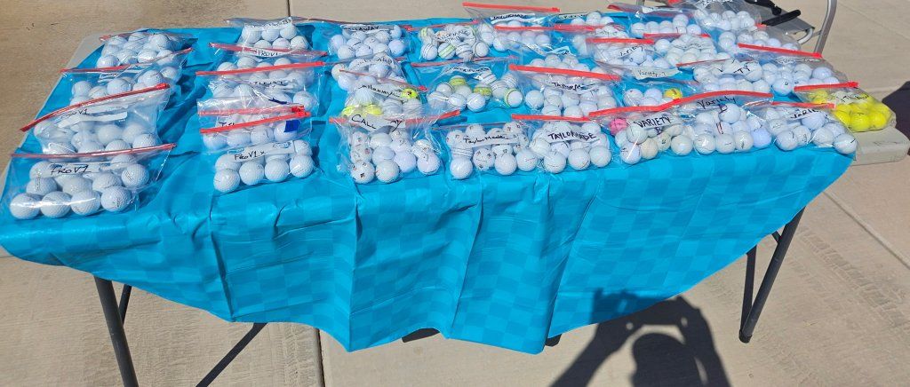 Golf balls, like new