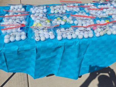 Golf balls, like new