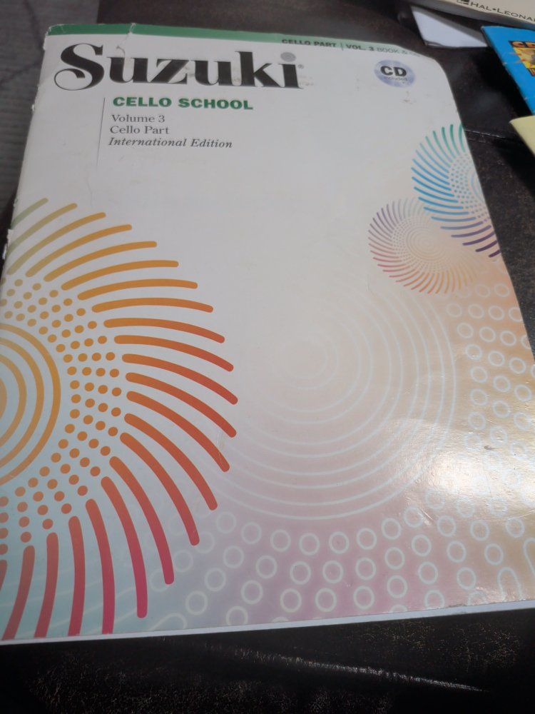 suzuki cello book 3