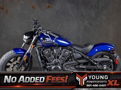 2025 Indian Motorcycle® Scout® Bobber Limited +Tech Spirit Blue Metallic