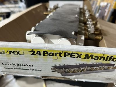 Apollo PEX 24 Port PEX Manifold Plumbing Circuit Breaker System