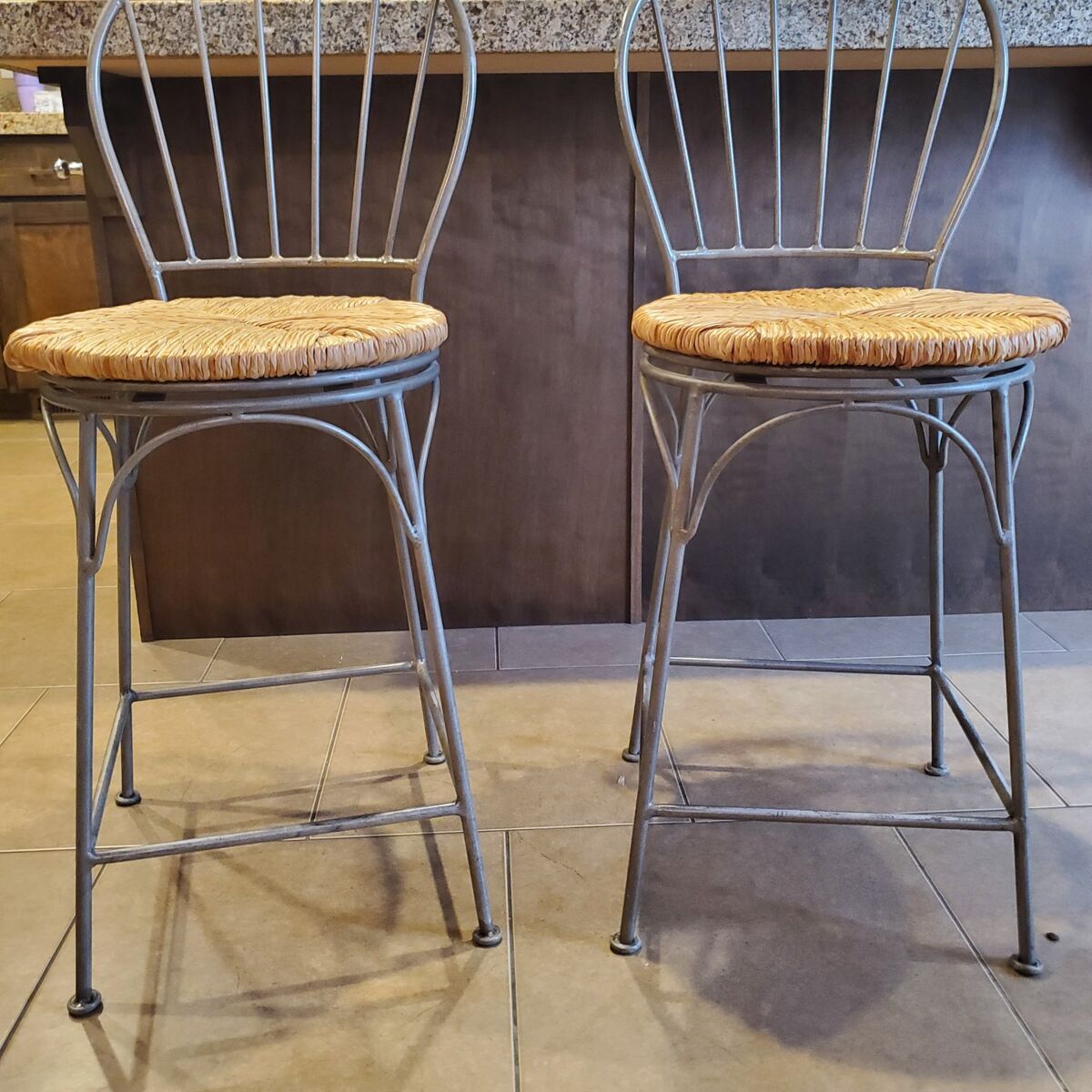 wicker barstools