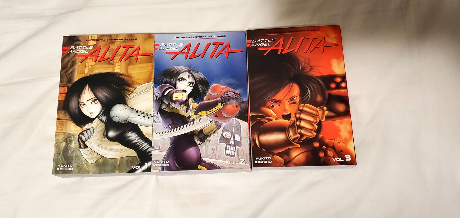 Battle Angel Alita - Manga Books 1-3