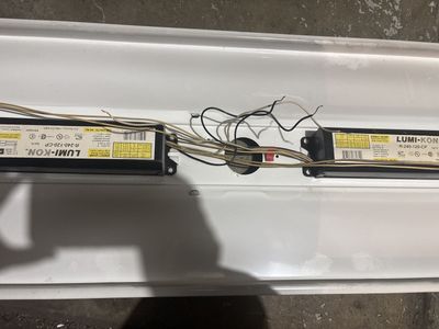 4-ft Fluorescent Shop Light with Dual Ballasts