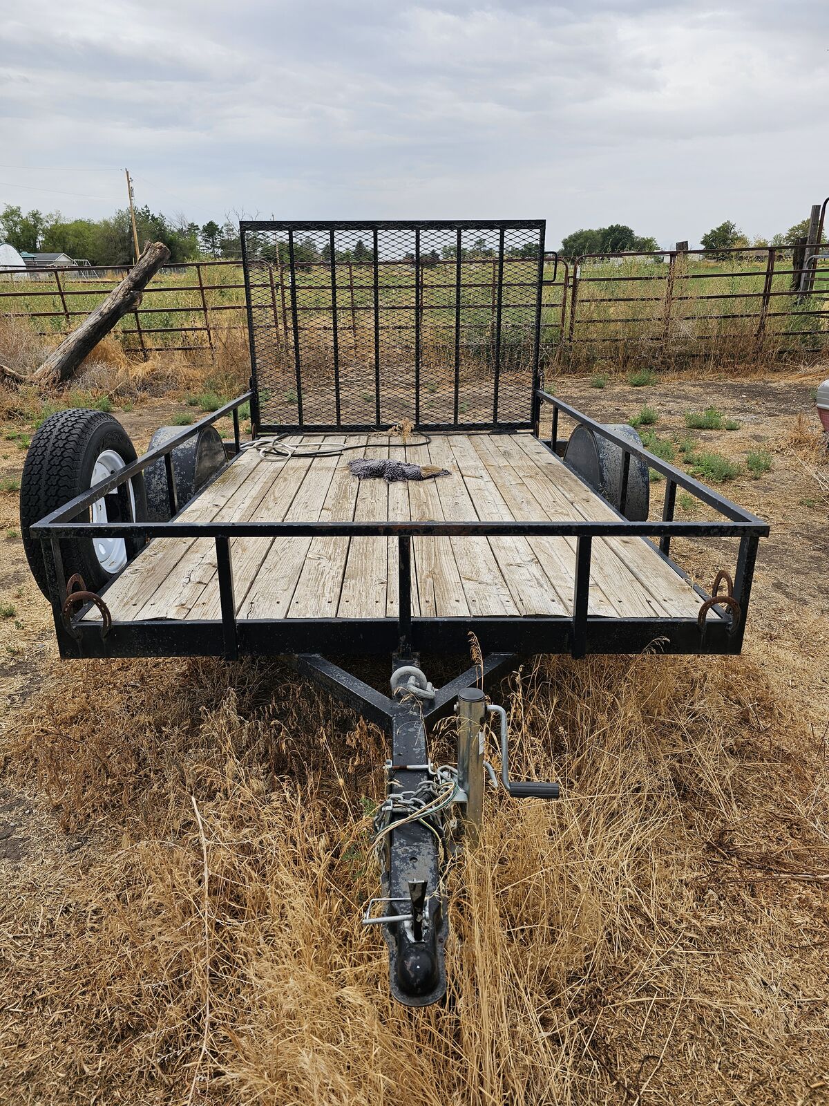 6x10 trailer and polaris ranger combo