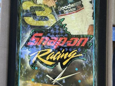 Dale Earnhardt Sr clock