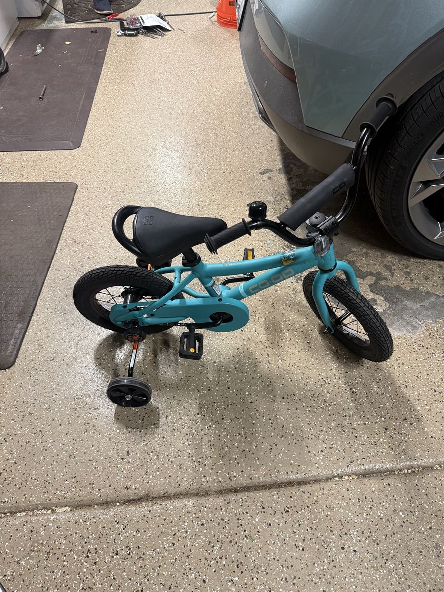 12 inch kids bike with training wheels