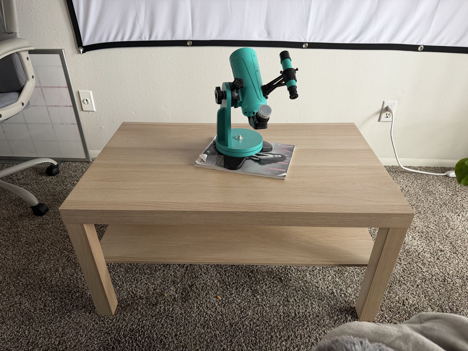 Modern Light Wood Coffee Table