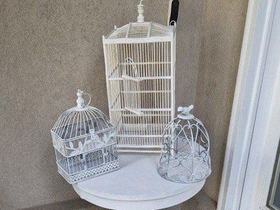 Bird Cages - Set of 3 Assorted Sizes