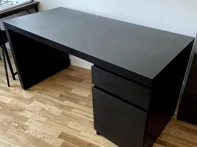 Ikea Malm Desk with Drawers