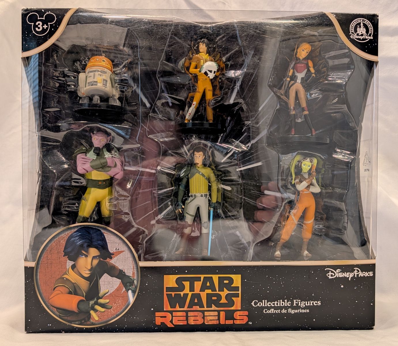 Disney Parks Exclusive Star Wars Rebels 6-Piece Figure Set - Brand New Sealed!