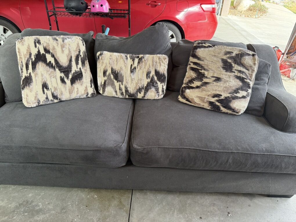 Dark Gray Couch