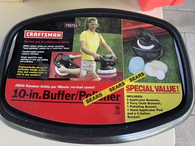 Craftsman 10” Car Buffer Polisher