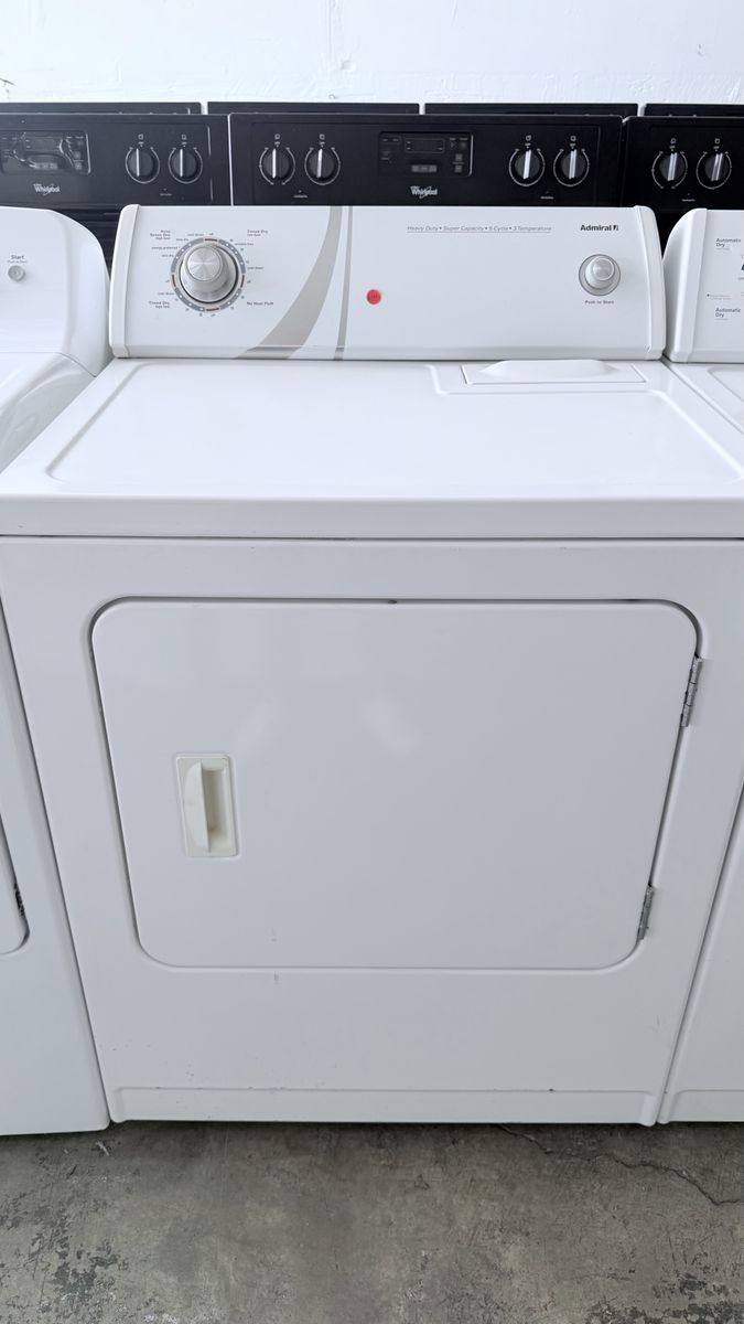 Admiral Heavy Duty Super Capacity Electric Clothes Dryer - White