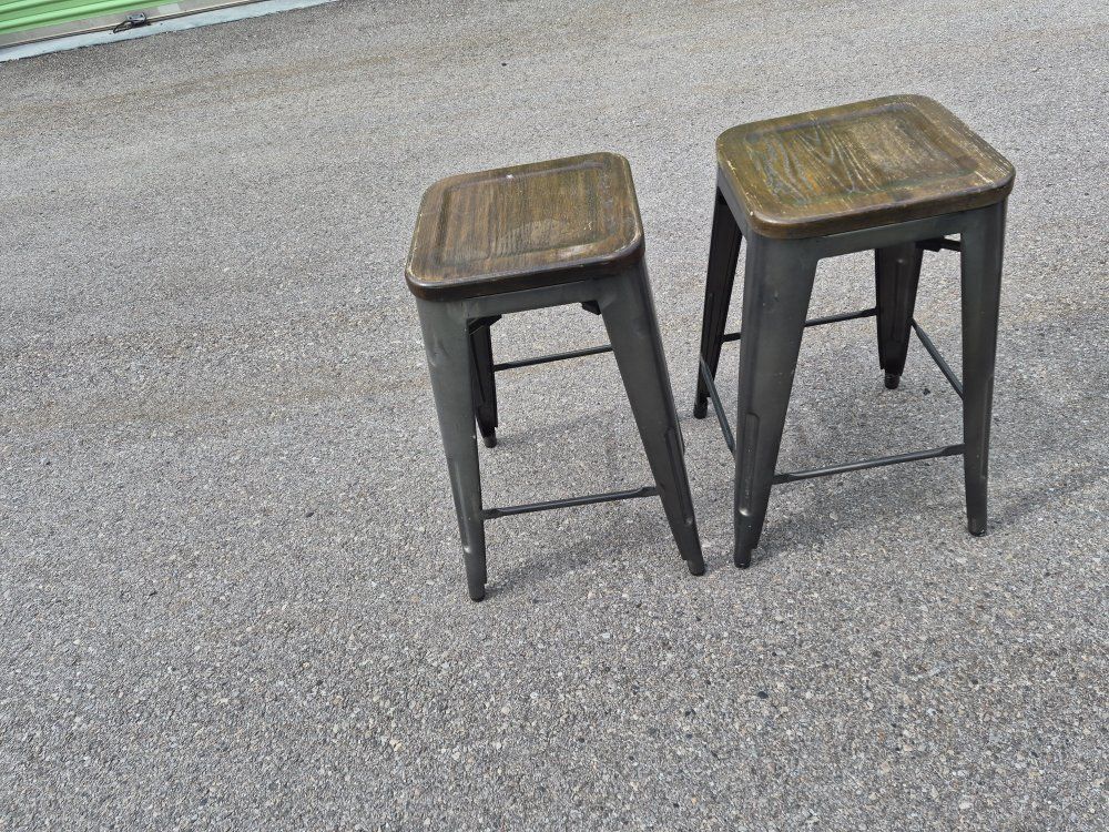 metal bar stools