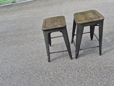 metal bar stools