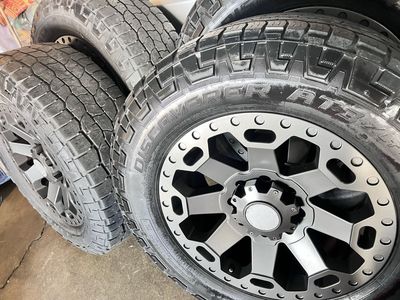 20x9 Black Rhino 8x6.5 Ram Duramax F250